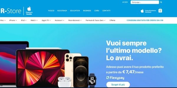 r-store apple prestito