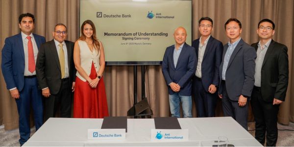 MoU Deutsche Bank Ant International pagamenti