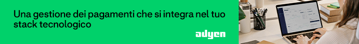 Adyen banner in article maggio 2026