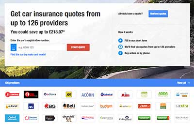 Google compare auto