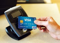 contactless Visa 200