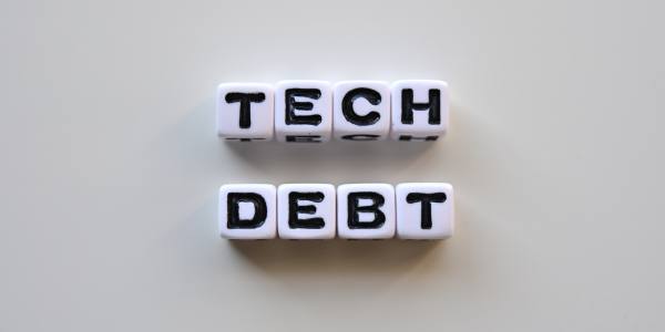 tech debt report DXC Technology