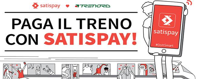 Satispay Trenord Satispay Trenord