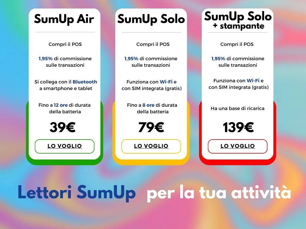 sumup recensione